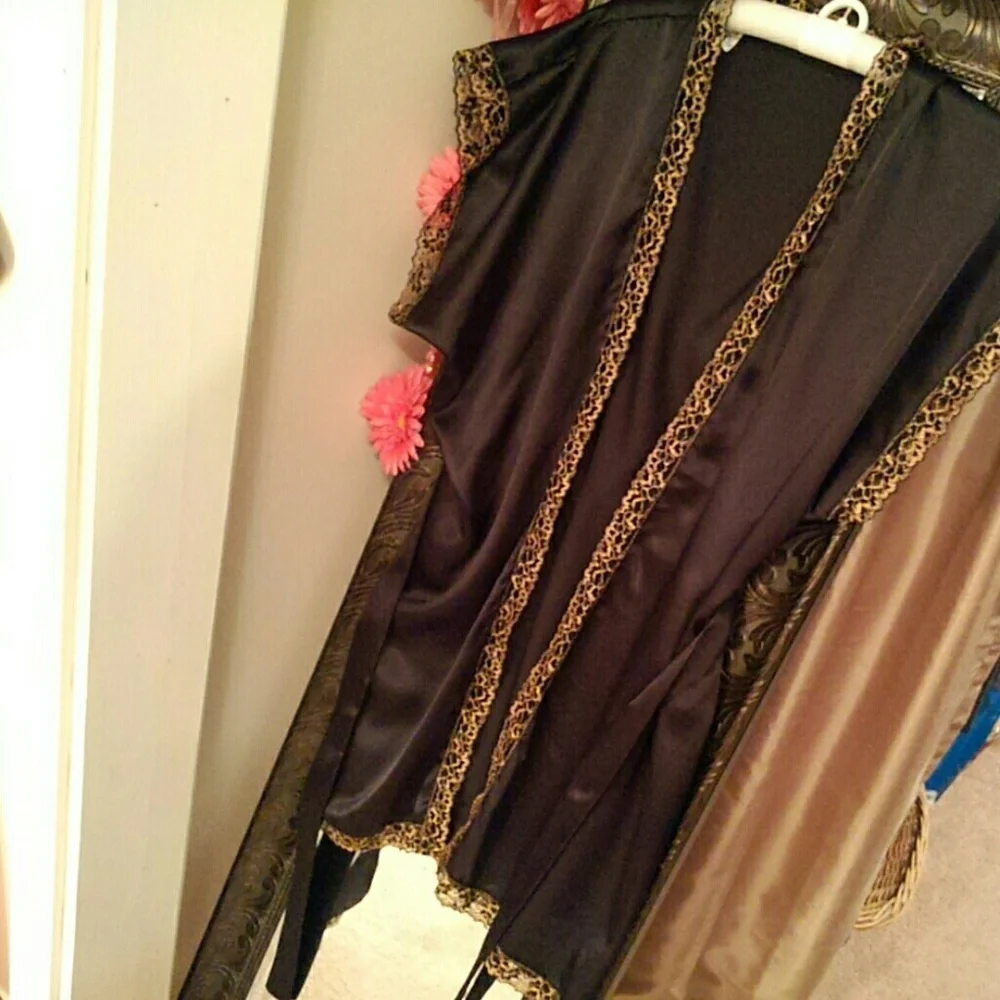 2pc teddy and robe set